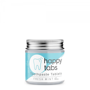 Tandpasta tabletten Fresh Mint (met Fluoride) - Happy Tabs
