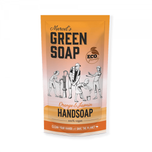 Handzeep Navul Stazak Sinaasappel & Jasmijn 500ml - Marcel’s Green Soap