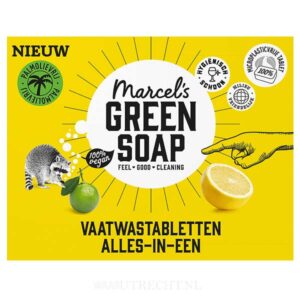 Vaatwastabletten All In One - Marcel’s Green Soap