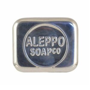 Zeepdoos Aluminium - Aleppo Soap Co