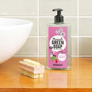 Handzeep Patchouli & Cranberry 500ml - Marcel’s Green Soap