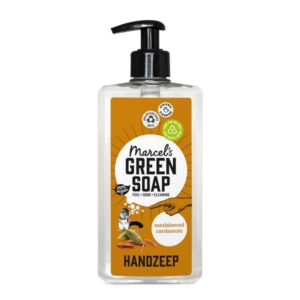 Handzeep Sandelhout & Kardemom 500ml - Marcel’s Green Soap