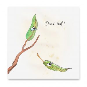 Ansichtkaarten Don't leaf - MAGS