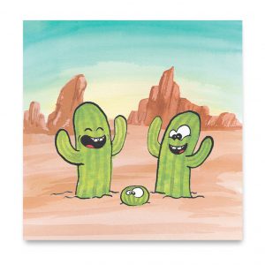 Ansichtkaarten Kaktus Baby - MAGS