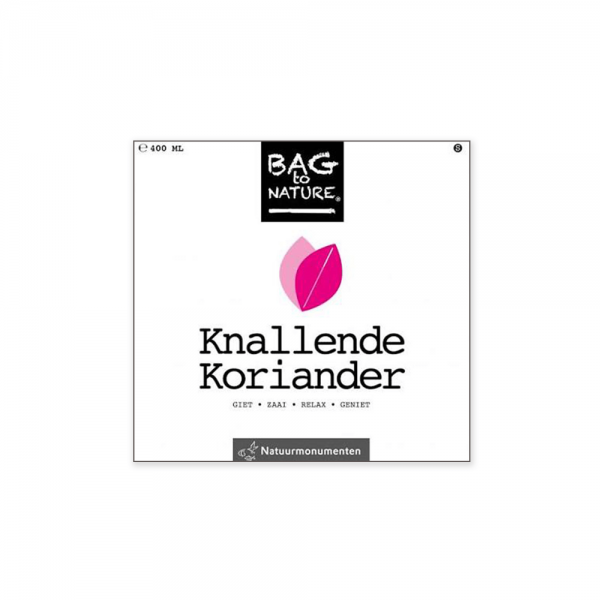 Zaden Knallende Koriander - Bag to Nature