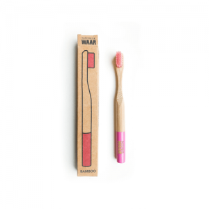 Tandenborstel Bamboo Kids Roze - NatuurlijkWAAR