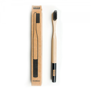 Tandenborstel Bamboo Zwart - NatuurlijkWAAR