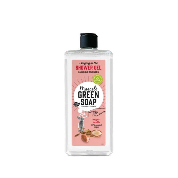 Shower Gel 300ml Argan & Oudh - Marcels Greensoap