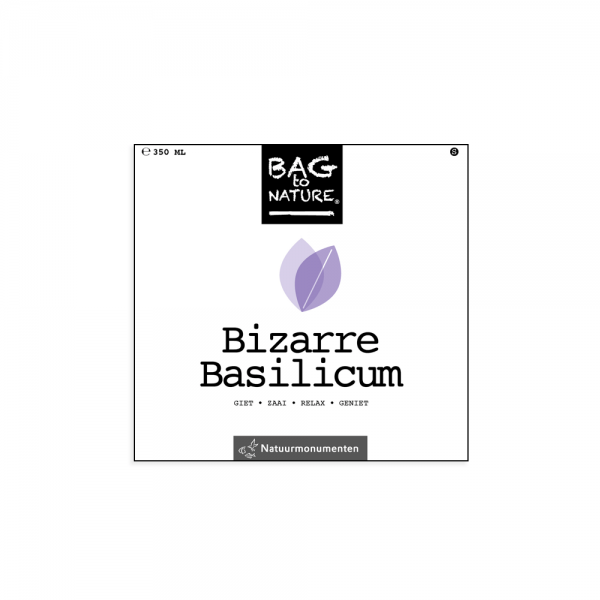 Zaden Bizarre Basilicum - Bag to Nature