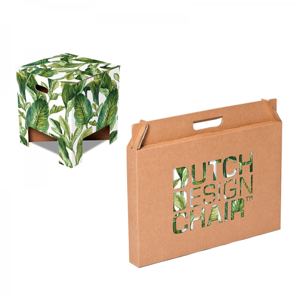 Krukje - Dutch Design - Chair Green Leaves - Afbeelding 2