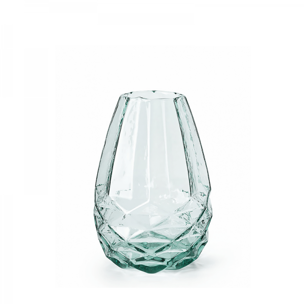 Vaas S ‘Diamant’ Glas (Ø 16 x H 19 cm) - FairForward