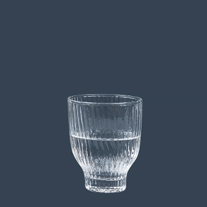Glas Tumbler Amnis Clear 300ml (Loodvrij Kristal) - Kinta