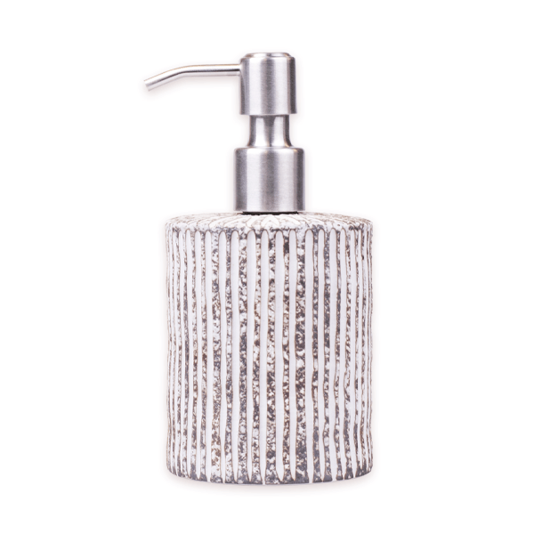 Zeepdispenser Keramiek Stripe – We Love The Planet