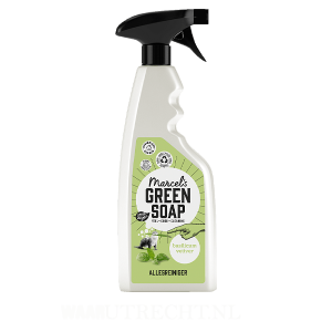 Allesreiniger Spray Basilicum & Vertivert Gras 500ml - Marcel’s Green Soap