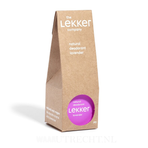 WAARUtrecht.nl Deodorant The Lekker Company - Lavendel