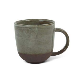 Mok (kopje) L Soft Red Clay with Grey Glaze - Kinta