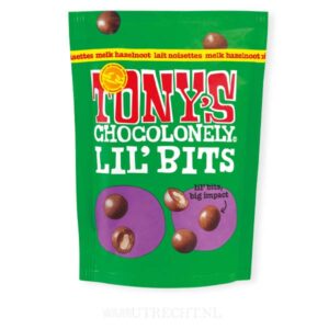 Lil’Bits melk hazelnoot - Tonys Chocolonely