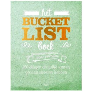 Het Bucketlist Boek voor vrienden - 250 dingen die jullie samen gedaan moeten hebben