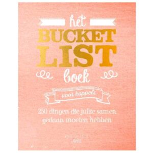 Het Bucketlist Boek voor koppels - 250 dingen die jullie samen gedaan moeten hebben
