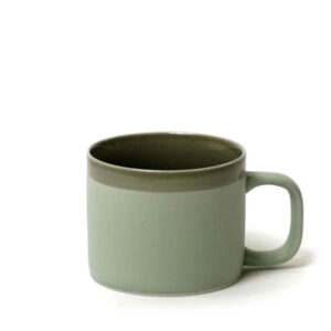 Cup Mat with Band Celadon met oor 200ml - Kinta