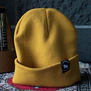 Muts Beanie Mustard Yellow - Capibara Handmade