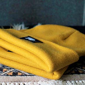 Muts Beanie Mustard Yellow - Capibara Handmade