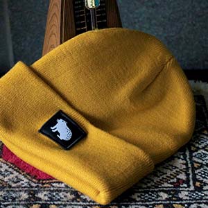 Muts Beanie Mustard Yellow - Capibara Handmade