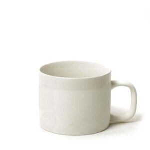 Cup Mat with Band White met oor -Kinta