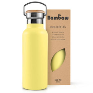 Drinkfles Yellow Beam 500ml - Bambaw