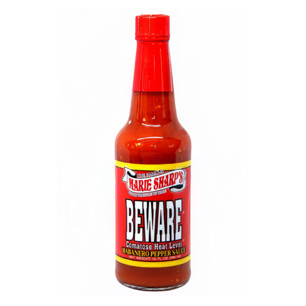 Marie Sharp's - BEWARE Habanero Sauce 296ml Heat: 7/10