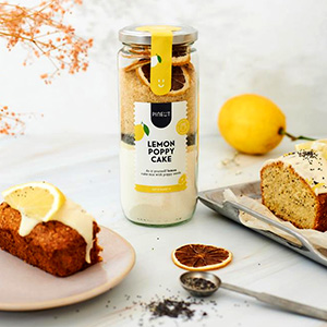 Cake Pot Lemon Poppy Cake - Pineut