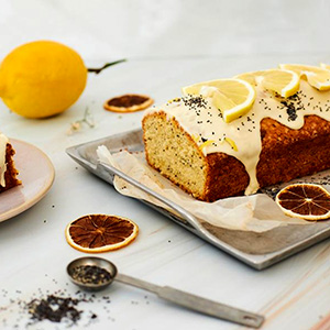 Cake Pot Lemon Poppy Cake - Pineut