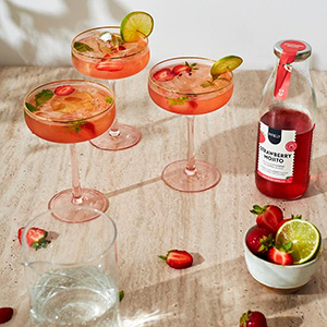 Cocktail Strawberry Mojito - Pineut