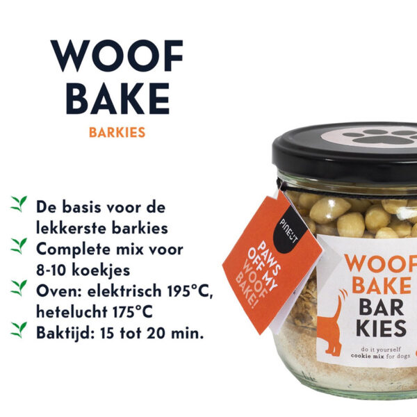 DIY Woof Bake Barkies snack voor hond - Pineut