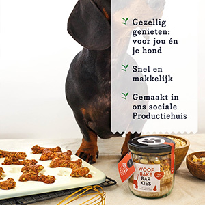 DIY Woof Bake Barkies snack voor hond - Pineut