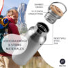 Drinkfles Insulated 500ml - Bambaw