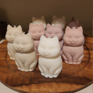 Kaars kat 7cm - Sweet-Deco Creative