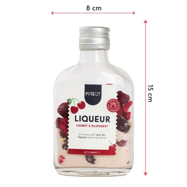 Likeur Zakflacon Cherry & Raspberry - Pineut