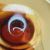 Vintage Wijnglas Amber Voet Dik 200ml - Luminarc France