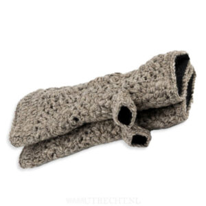 Handwarmers Granny Square Taupe - Sjaal met Verhaal