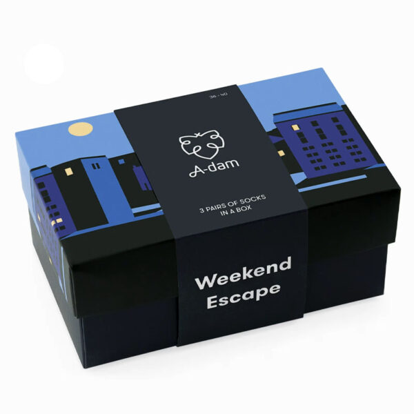 Sokken 3 Socks in a Box Weekend Escape maat - A-dam