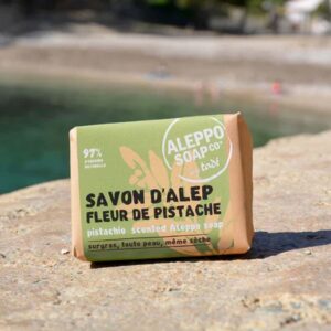 Zeep Aleppo Fleur de Pistache 100gr - Aleppo soap Co