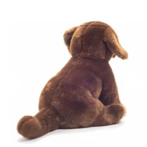 Labrador zittend donkerbruin 25 cm – Teddy HERMANN