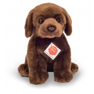 Labrador zittend donkerbruin 25 cm – Teddy HERMANN