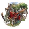 3D Pop-Up Kaart - The Farmyard