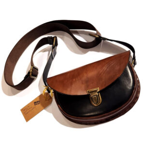 Tas Saddle Bag S01 Black Brown - MOD wear