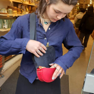 Tas Saddle Bag S01 Red - MOD wear