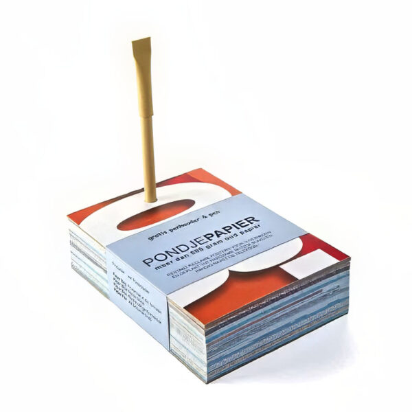 Notitieblok met pen - Pondje Papier
