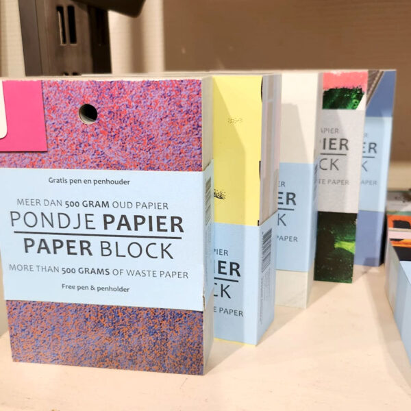 Notitieblok met pen - Pondje Papier
