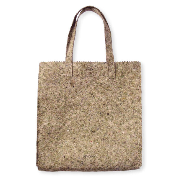 Shopper My Paper Bag XL Felt Army Peace - MYOMY